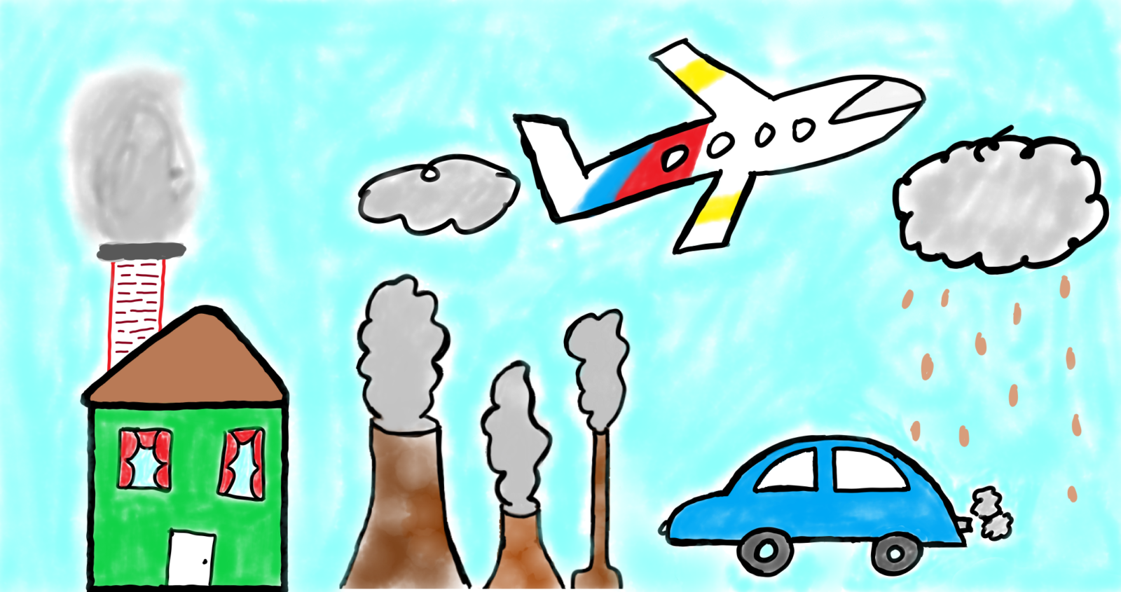 Clip art of a air pollution | Clipart Panda - Free Clipart Images